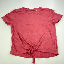 Load image into Gallery viewer, Girls Anko, tie front cotton t-shirt / top, FUC, size 9,  