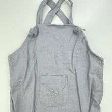 Load image into Gallery viewer, Girls grey, summer romper, armpit to armpit: 26cm, FUC, size 1-2,  