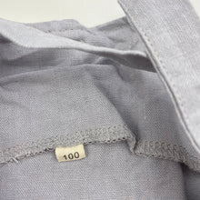 Load image into Gallery viewer, Girls grey, summer romper, armpit to armpit: 26cm, FUC, size 1-2,  