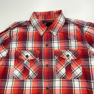 Boys Urban, checked lightweight cotton long sleeve shirt, FUC, size 7,  