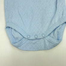Load image into Gallery viewer, unisex Little Wishes, pointelle cotton singletsuit, FUC, size 000,  