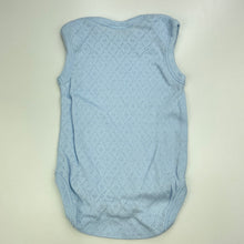 Load image into Gallery viewer, unisex Little Wishes, pointelle cotton singletsuit, FUC, size 000,  