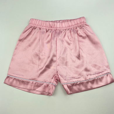 Girls pink, lightweight pyjama shorts, FUC, size 0-1,  