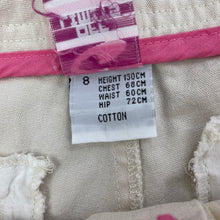 Load image into Gallery viewer, Girls OFF LIMITS, cropped cotton cargo pants, W: 66cm, Inside leg: 35cm, EUC, size 8,  