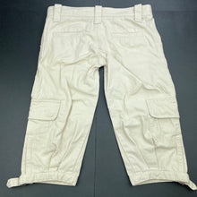 Load image into Gallery viewer, Girls OFF LIMITS, cropped cotton cargo pants, W: 66cm, Inside leg: 35cm, EUC, size 8,  