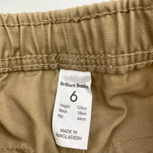 Load image into Gallery viewer, Boys Brilliant Basics, lightweight casual shorts, elasticated, EUC, size 6,  