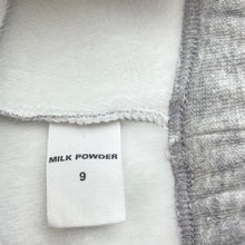 Load image into Gallery viewer, Girls MILK POWDER, fleece lined leggings / pants, elasticated, Inside leg: 41cm, EUC, size 5,  