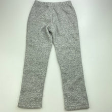 Load image into Gallery viewer, Girls MILK POWDER, fleece lined leggings / pants, elasticated, Inside leg: 41cm, EUC, size 5,  