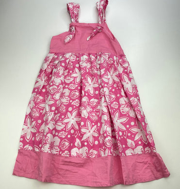 Girls BAMBLUE CANA, lightweight floral cotton summer dress, EUC, size 8, L: 69cm