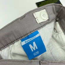 Load image into Gallery viewer, Boys Bossini, grey stretch chino pants, adjustable, Inside leg: 55cm, NEW, size 8,  
