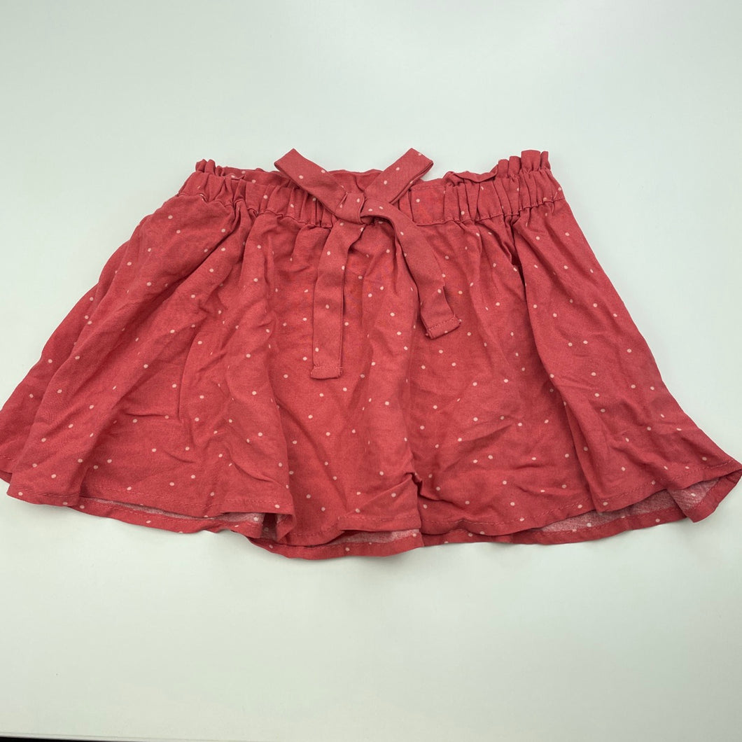 Girls Anko, lightweight skirt, elasticated, GUC, size 2,  