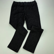 Load image into Gallery viewer, Girls Mango, stretchy denim leggings, elasticated, Inside leg: 48cm, EUC, size 8,  