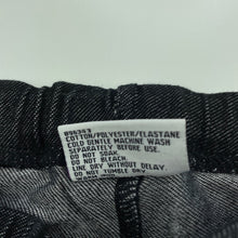 Load image into Gallery viewer, Girls Mango, stretchy denim leggings, elasticated, Inside leg: 48cm, EUC, size 8,  