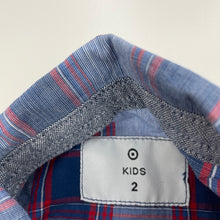 Load image into Gallery viewer, Boys Target, lightweight cotton long sleeve shirt, EUC, size 2,  