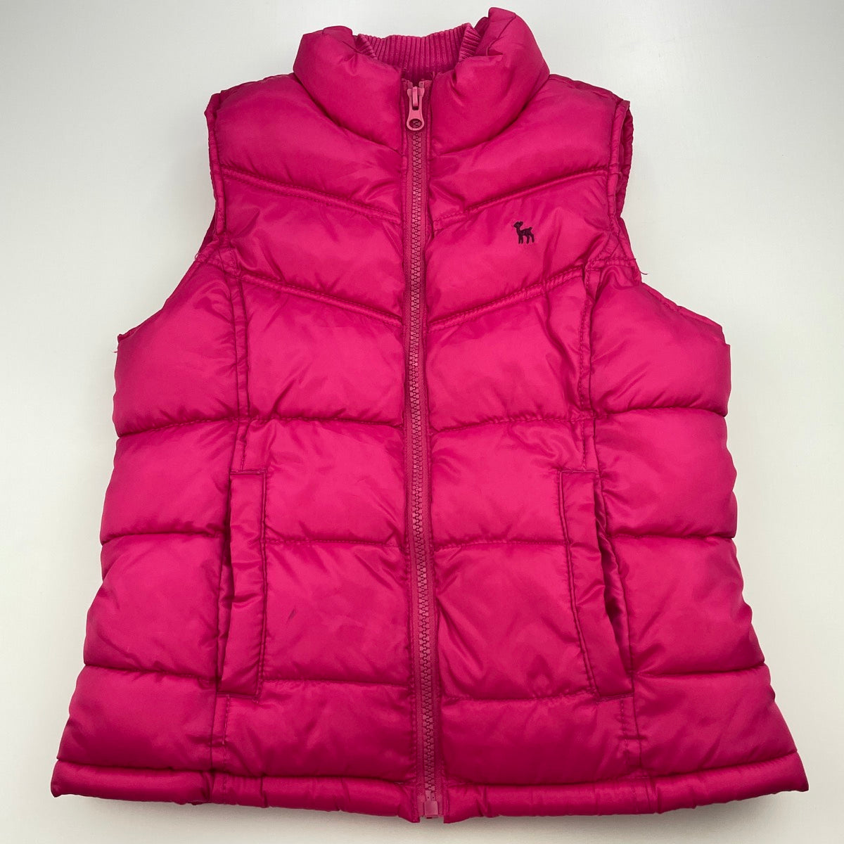 Old navy clearance pink puffer vest