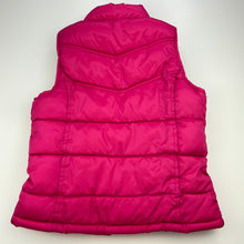 Load image into Gallery viewer, Girls Old Navy, fleece lined puffer vest / jacket, L: 44cm, armpit to armpit: 39cm, FUC, size 7-8,  