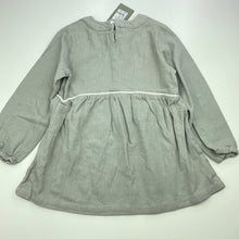 Load image into Gallery viewer, Girls My, grey cotton tunic top, L: 47cm, armpit to armpit: 32cm, NEW, size 5-6,  