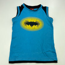 Load image into Gallery viewer, Boys DC Comics, Batman cotton tank top, FUC, size 6,  