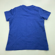 Load image into Gallery viewer, Boys Du Pareil Au Meme, blue cotton t-shirt / top, surf, EUC, size 0,  