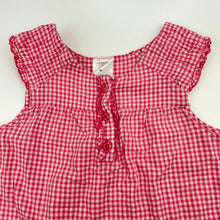 Load image into Gallery viewer, Girls Target, gingham lightweight cotton top, GUC, size 1,  