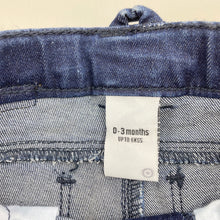 Load image into Gallery viewer, Boys Target, stretch denim jeans / bottoms, adjustable, EUC, size 000,  