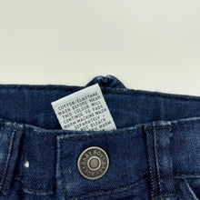 Load image into Gallery viewer, Boys Target, stretch denim jeans / bottoms, adjustable, EUC, size 000,  