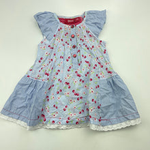 Load image into Gallery viewer, Girls Sprout, lightweight cotton casual dress, EUC, size 000, L: 36cm
