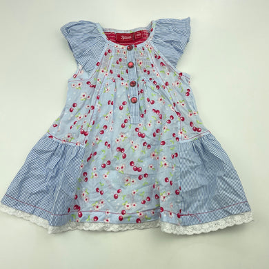 Girls Sprout, lightweight cotton casual dress, EUC, size 000, L: 36cm