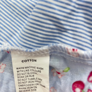 Girls Sprout, lightweight cotton casual dress, EUC, size 000, L: 36cm