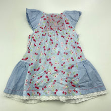 Load image into Gallery viewer, Girls Sprout, lightweight cotton casual dress, EUC, size 000, L: 36cm