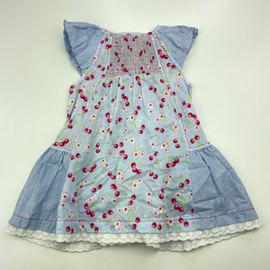 Girls Sprout, lightweight cotton casual dress, EUC, size 000, L: 36cm
