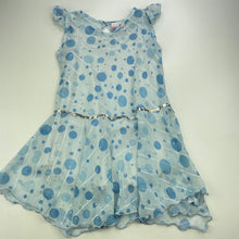 Load image into Gallery viewer, Girls Tickled Pink, lined lightweight party dress, FUC, size 3, L: 55cm