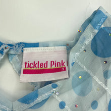 Load image into Gallery viewer, Girls Tickled Pink, lined lightweight party dress, FUC, size 3, L: 55cm