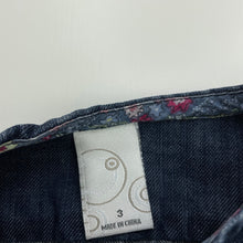 Load image into Gallery viewer, Girls Target, dark denim casual dress, EUC, size 3, L: 49cm