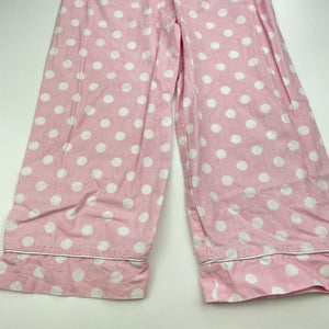 Girls The Emperor's Laundry, cotton pyjama pants / bottoms, elasticated, Inside leg: 36.5cm, FUC, size 3,  