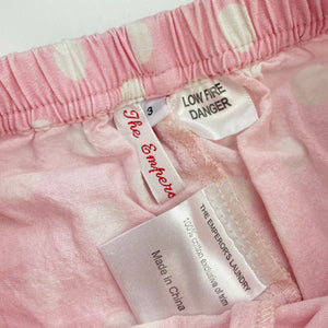 Girls The Emperor's Laundry, cotton pyjama pants / bottoms, elasticated, Inside leg: 36.5cm, FUC, size 3,  