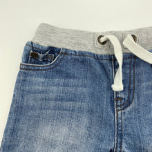 Load image into Gallery viewer, Boys Jack &amp; Milly, stretch denim shorts, elasticated, GUC, size 1,  
