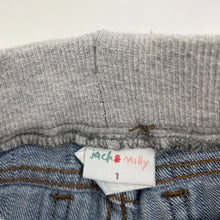 Load image into Gallery viewer, Boys Jack &amp; Milly, stretch denim shorts, elasticated, GUC, size 1,  