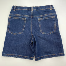 Load image into Gallery viewer, Boys Anko, dark denim shorts, adjustable, EUC, size 9,  