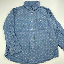 Load image into Gallery viewer, Boys Uniqlo, lightweight cotton long sleeve shirt, GUC, size 6,  