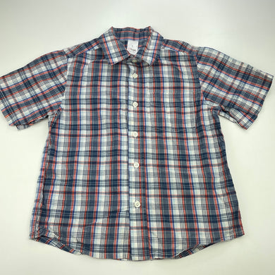 Boys Target, lightweight cotton short sleeve shirt, FUC, size 5,  