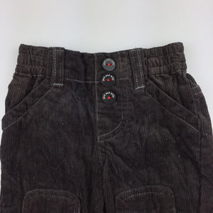 Boys Jack & Milly, coton corduroy pants, elasticated, EUC, size 000