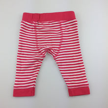 Load image into Gallery viewer, Girls Sprout, soft stretchy stripe leggings / bottoms, EUC, size 000