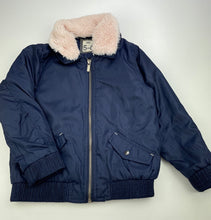 Load image into Gallery viewer, Girls Cotton On, navy lightweight jacket / coat, FUC, size 5-6,  