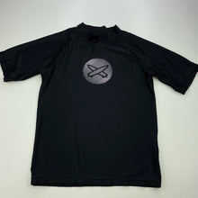 Load image into Gallery viewer, Boys Wave Zone, short sleeve rashie / swim top, GUC, size 10,  