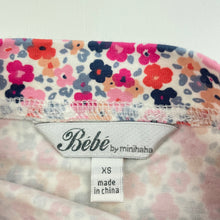 Load image into Gallery viewer, Girls Bebe by Minihaha, floral stretch cotton hat / beanie, EUC, size 00,  