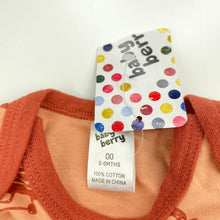 Load image into Gallery viewer, Boys Baby Berry, cotton bodysuit / romper, diggers, NEW, size 00,  