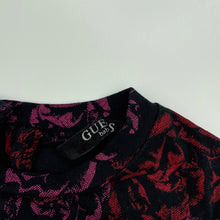 Load image into Gallery viewer, Girls Guess, stretchy floral peplum top, no size, armpit to armpit: 27cm, FUC, size 1,  