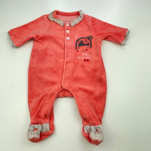Load image into Gallery viewer, Girls Sucre D'Orge, velour coverall / romper (to fit 50cm), FUC, size 00000-0000,  