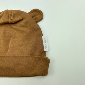 unisex purebaby, organic cotton hat / beanie, EUC, size 0000,  